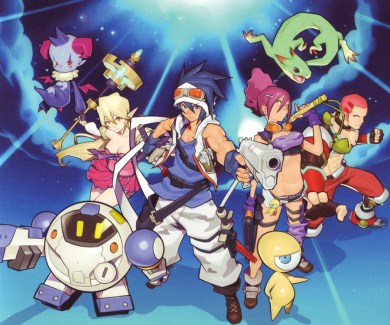 Artwork from SaGa 2 Hihō Densetsu: Goddess of Destiny - "Final Fantasy Legend 2 Remake" (only released in Japan)