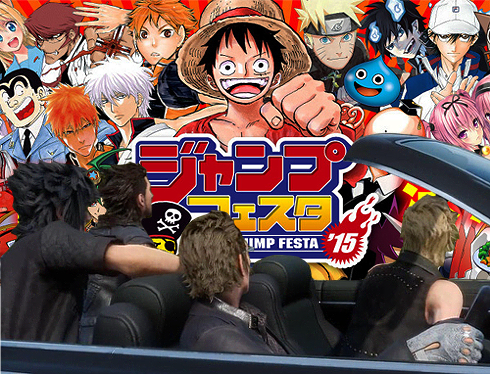 The boys are going to Jump Festa 2015!