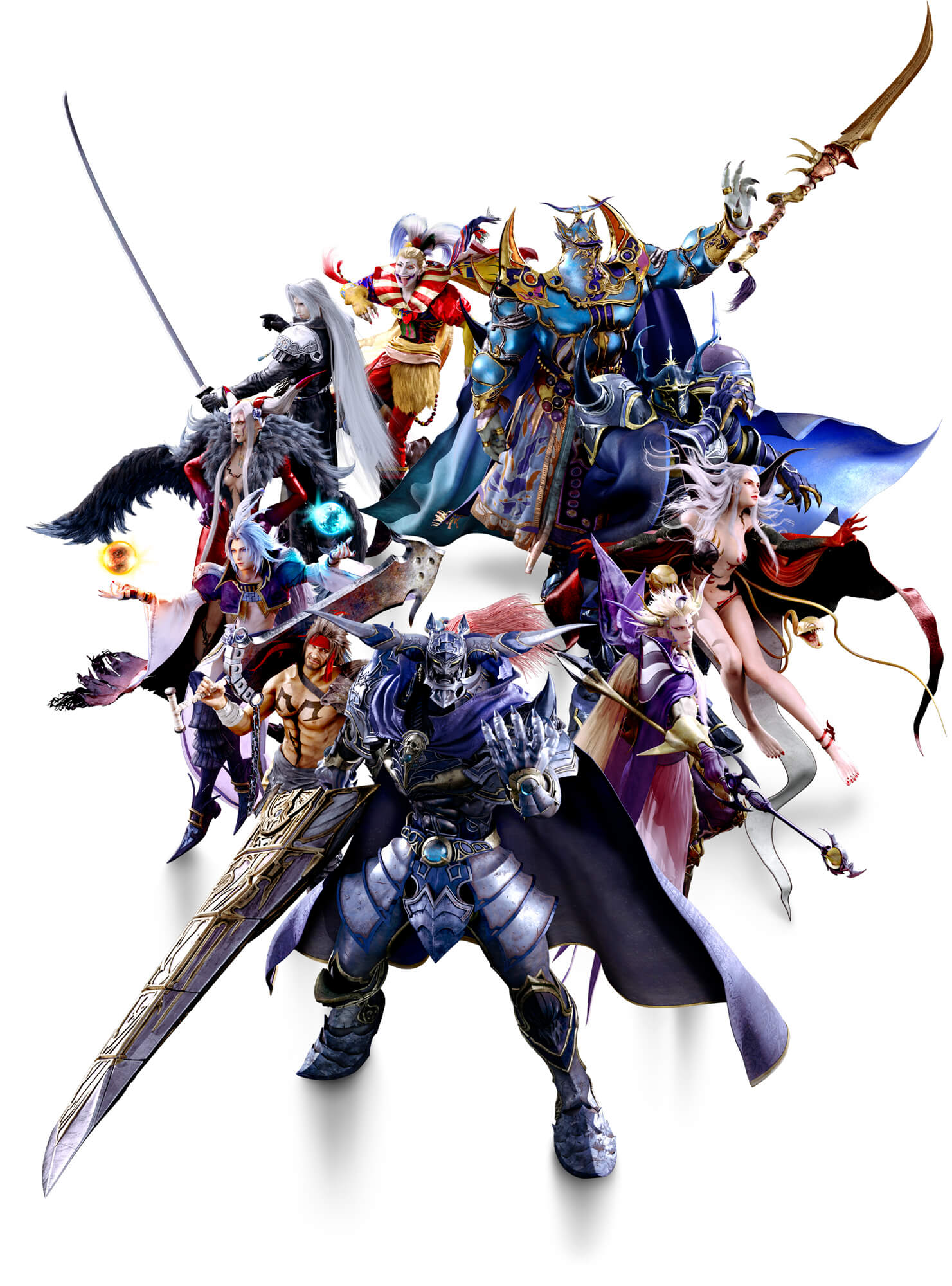 Dissidia-Villains